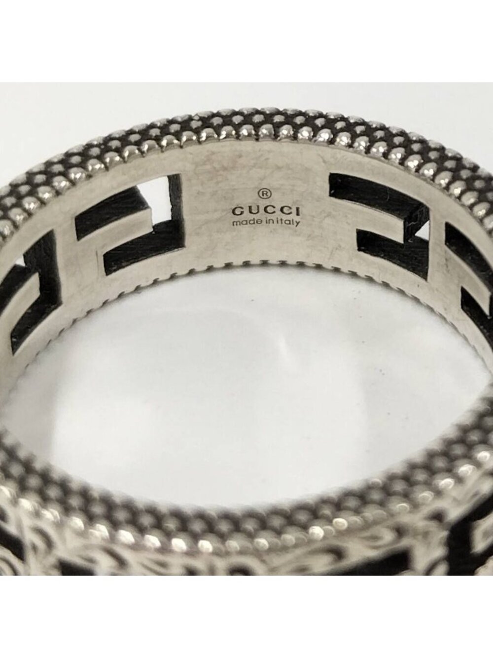 Gucci Square Arabesque Ring - Picture 8 of 12
